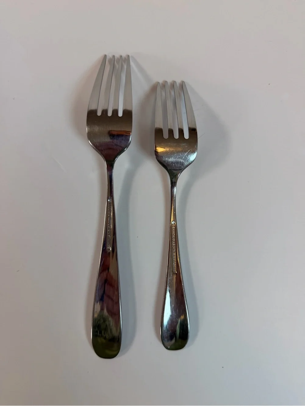 Reed & Barton DALTON Dinner Fork & Salad Fork 18/10 Stainless Flatware